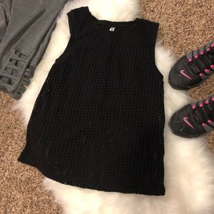 Fabletics Tank in Black